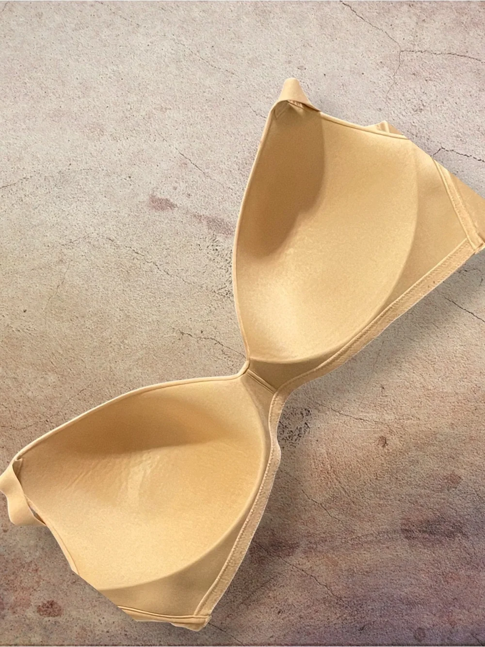 ✨ SKIMS Wireless Form T-Shirt Plunge Bra Neutral Tan 40DD - Picture 7 of 11